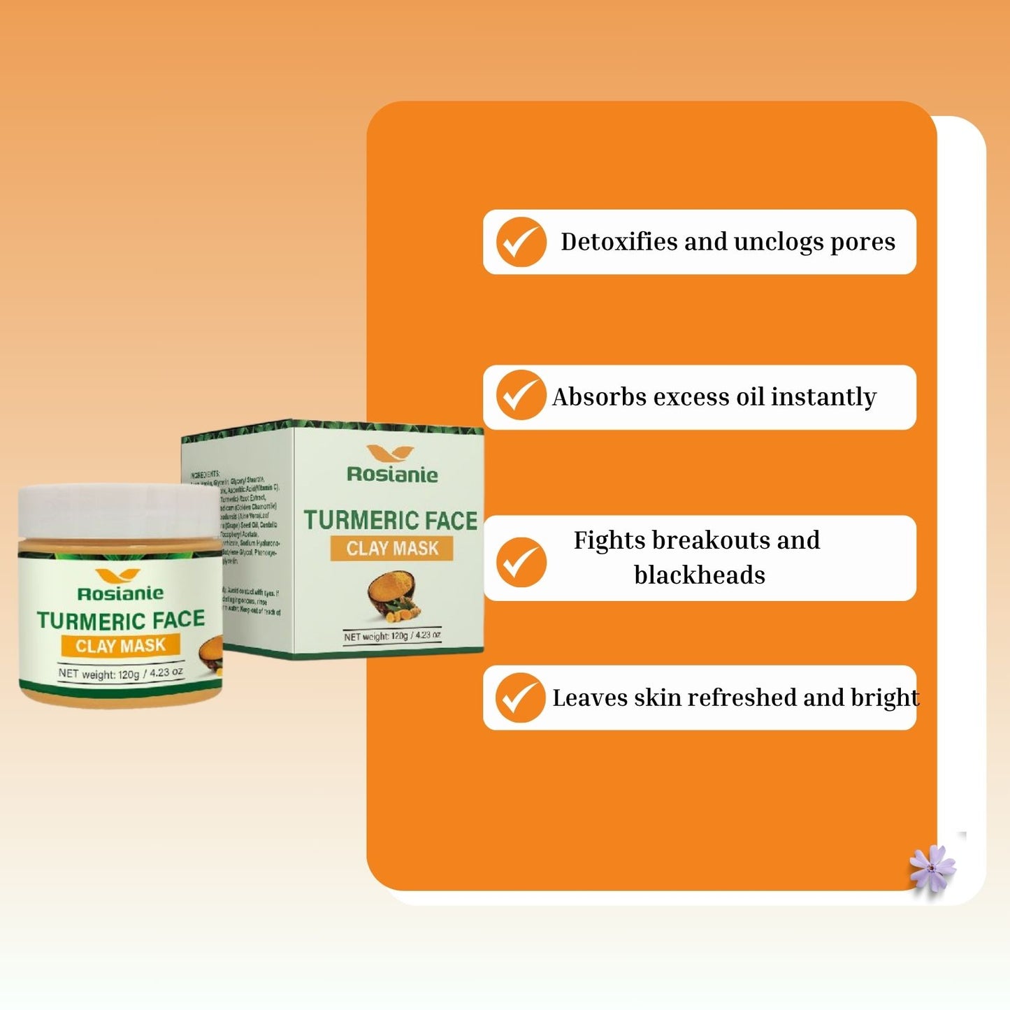TUMERIC CLAY MASK
