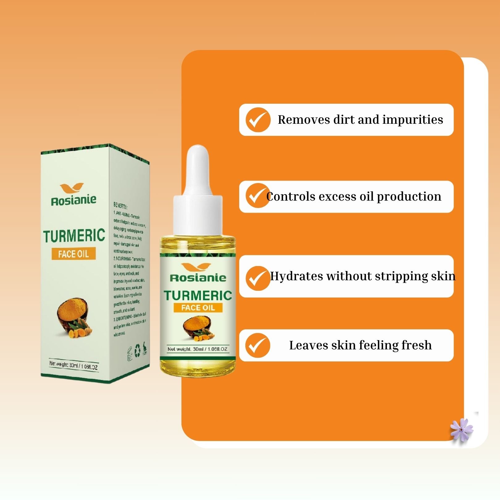 TUMERIC FACE OIL